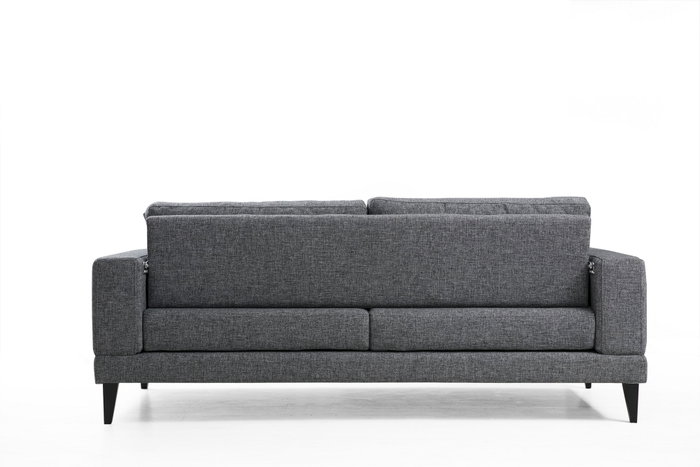Atelier Del Sofa Sofá Cama 3 Plazas Gris Oscuro 210x90x85 cm